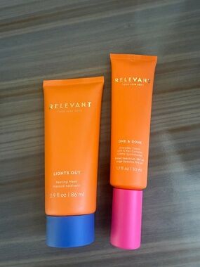 Lights Out Resting Mask & One & Done Everyday Cream - Orange